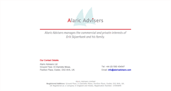 Desktop Screenshot of alaricadvisers.com